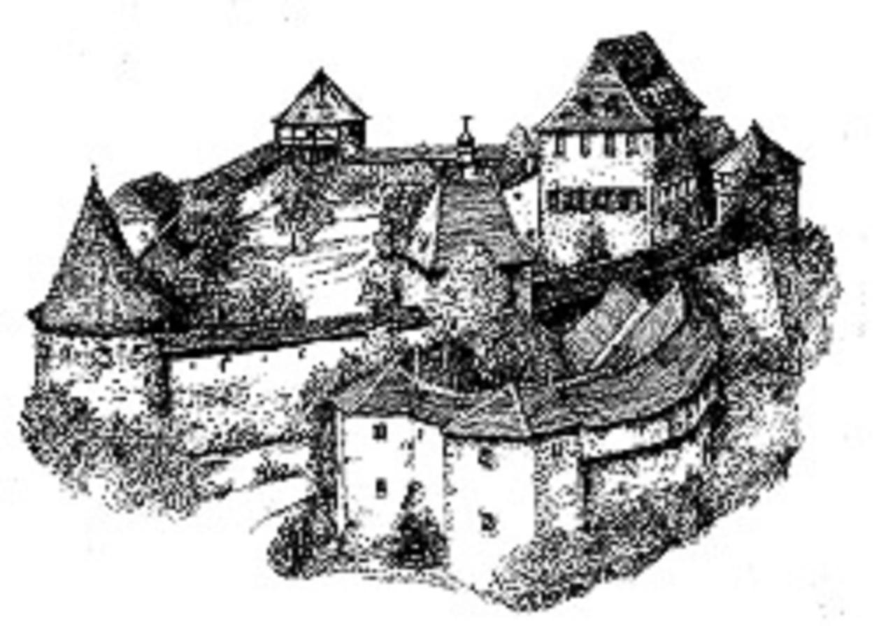 Gasthof Zur Burg Hohenberg an der Eger Esterno foto